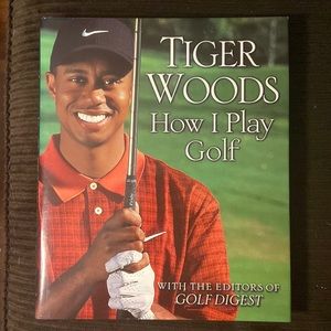 Tiger Woods How I Play Golf Book. 306 pages,  Hard cover book.